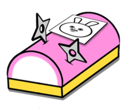 Very hard rabbit sticker #11468991