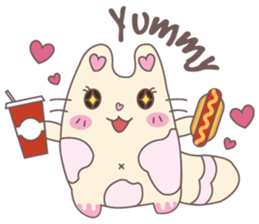 Suball The Kitty sticker #11469335