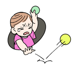 Jump out! Chi-san sticker #11469855