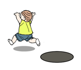 Jump out! Chi-san sticker #11469857