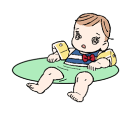 Jump out! Chi-san sticker #11469858