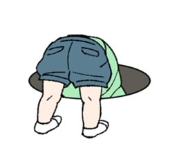 Jump out! Chi-san sticker #11469870