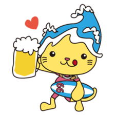 KUKURIN Surf Sticker sticker #11470191