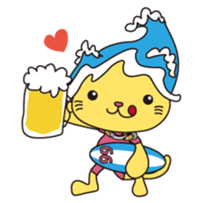KUKURIN Surf Sticker sticker #11470191