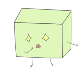 Tofu amd Mame chan! sticker #11470262