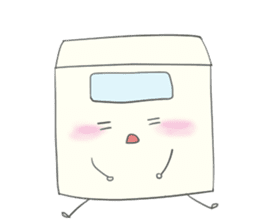 Tofu amd Mame chan! sticker #11470266