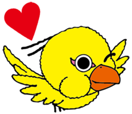 small bird PINO sticker #11470995