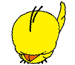 small bird PINO sticker #11470996