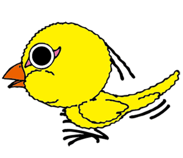 small bird PINO sticker #11471001