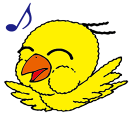 small bird PINO sticker #11471003