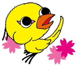 small bird PINO sticker #11471005