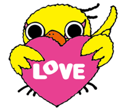small bird PINO sticker #11471017