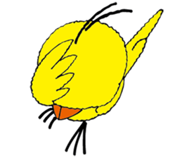 small bird PINO sticker #11471019