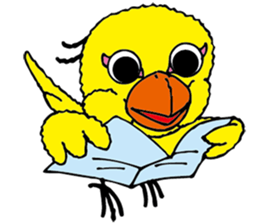 small bird PINO sticker #11471023