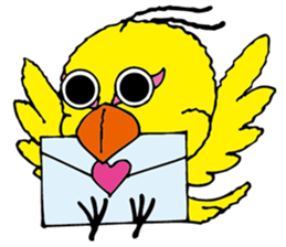 small bird PINO sticker #11471027