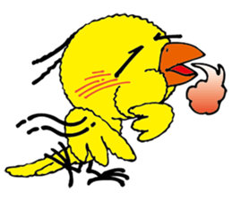 small bird PINO sticker #11471028