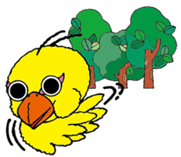small bird PINO sticker #11471029
