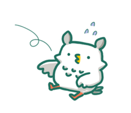 The best I Snowy Owl. sticker #11471924