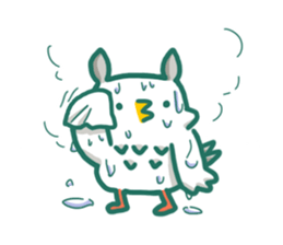 The best I Snowy Owl. sticker #11471939