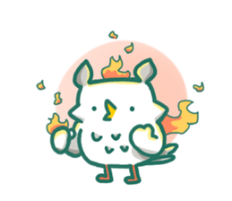 The best I Snowy Owl. sticker #11471941