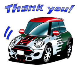 MINI JCW RALLYTEAM. LINE STICKER sticker #11471952