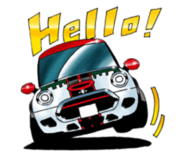 MINI JCW RALLYTEAM. LINE STICKER sticker #11471953