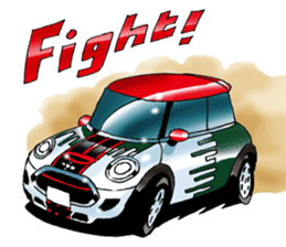 MINI JCW RALLYTEAM. LINE STICKER sticker #11471954