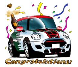 MINI JCW RALLYTEAM. LINE STICKER sticker #11471956