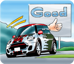 MINI JCW RALLYTEAM. LINE STICKER sticker #11471957