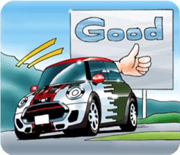 MINI JCW RALLYTEAM. LINE STICKER sticker #11471957