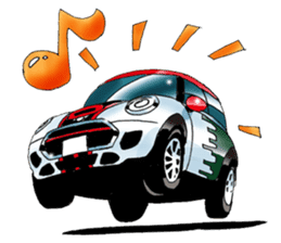 MINI JCW RALLYTEAM. LINE STICKER sticker #11471962