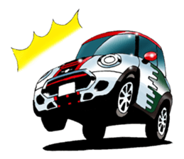 MINI JCW RALLYTEAM. LINE STICKER sticker #11471964