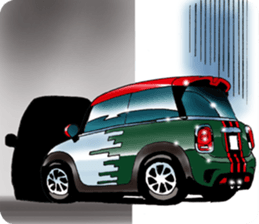 MINI JCW RALLYTEAM. LINE STICKER sticker #11471965