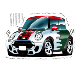 MINI JCW RALLYTEAM. LINE STICKER sticker #11471980
