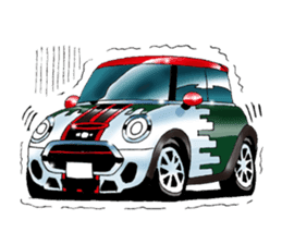 MINI JCW RALLYTEAM. LINE STICKER sticker #11471980