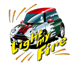 MINI JCW RALLYTEAM. LINE STICKER sticker #11471982