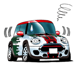 MINI JCW RALLYTEAM. LINE STICKER sticker #11471983