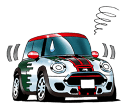 MINI JCW RALLYTEAM. LINE STICKER sticker #11471983