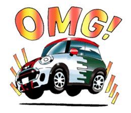 MINI JCW RALLYTEAM. LINE STICKER sticker #11471987