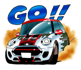 MINI JCW RALLYTEAM. LINE STICKER sticker #11471990