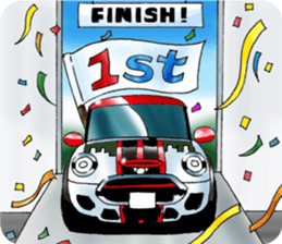 MINI JCW RALLYTEAM. LINE STICKER sticker #11471991