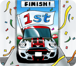 MINI JCW RALLYTEAM. LINE STICKER sticker #11471991