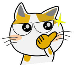 Mi-ke cat Mimi 4th sticker #11472048