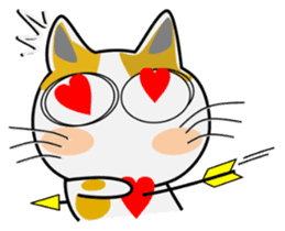 Mi-ke cat Mimi 4th sticker #11472055