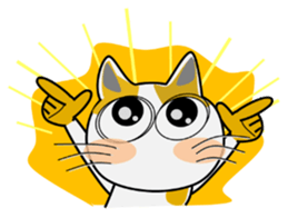 Mi-ke cat Mimi 4th sticker #11472061