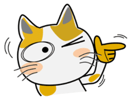 Mi-ke cat Mimi 4th sticker #11472068