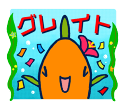 Passion sunfish sticker #11472367