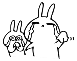 Easygoing rabbits vol.1 sticker #11472759