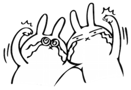 Easygoing rabbits vol.1 sticker #11472781