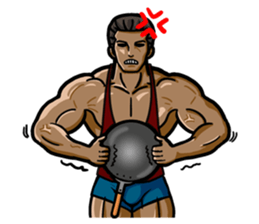 MUSCLE LIFE 2 sticker #11473261